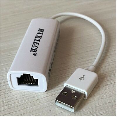 Maxtech - usb-lan01 - USB 2.0 - RJ45 - Adaptador USB LAN Maxtech - usb-lan01 - USB 2.0 - RJ45 - Adaptador USB LAN