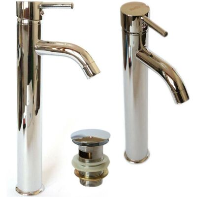 Trade Shop Miscelatore Monocomando Bagno - Lavabo Alto 312x148mm Trade Shop Miscelatore Monocomando Bagno - Lavabo Alto 312x148mm