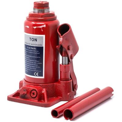Trade Shop Crick Idraulico a Bottiglia - 2 Tonnellate - Sollevatore Auto Trade Shop Crick Idraulico a Bottiglia - 2 Tonnellate - Sollevatore Auto