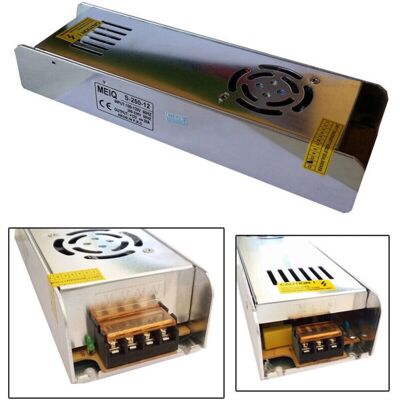 TRADE SHOP TRAESIO - S-250-12 - 12V - 20A - Alimentatore TRADE SHOP TRAESIO - S-250-12 - 12V - 20A - Alimentatore