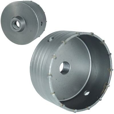 Trade Shop Traesio - Fresa Carotatrice a Tazza 130 Mm - Diámetro 130 mm - Para mampostería - Hole saw Trade Shop Traesio - Fresa Carotatrice a Tazza 130 Mm - Diámetro 130 mm - Para mampostería - Hole saw