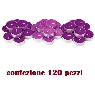 Trade Shop Candele Profumate Lavanda Viola - Set 120 Trade Shop Candele Profumate Lavanda Viola - Set 120