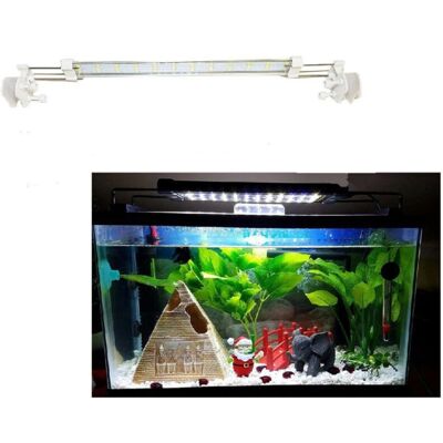 Trade Shop - Lámpara LED para acuarios extensible 12W - Iluminación de acuario Trade Shop - Lámpara LED para acuarios extensible 12W - Iluminación de acuario