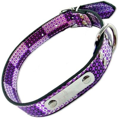 Collar de Cuero Trade Shop con Placa de Metal - Perros y Gatos Collar de Cuero Trade Shop con Placa de Metal - Perros y Gatos