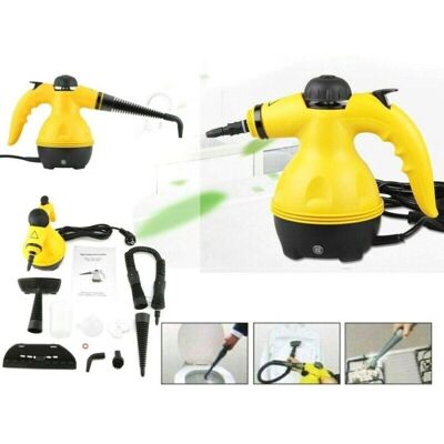 Trade Shop Traesio Pulitore a vapore elettrico portatile - 1000W 350ml 50°C Accessori Trade Shop Traesio Pulitore a vapore elettrico portatile - 1000W 350ml 50°C Accessori