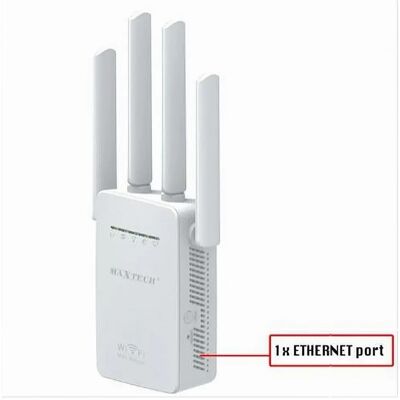 Maxtech Lv-wr09 Router Extensor WiFi - Conexión Estable 300Mbps Maxtech Lv-wr09 Router Extensor WiFi - Conexión Estable 300Mbps