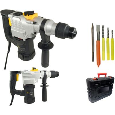 Trade Shop Traesio - Martillo demoledor potente - 1350W, SDS Plus 28mm Trade Shop Traesio - Martillo demoledor potente - 1350W, SDS Plus 28mm