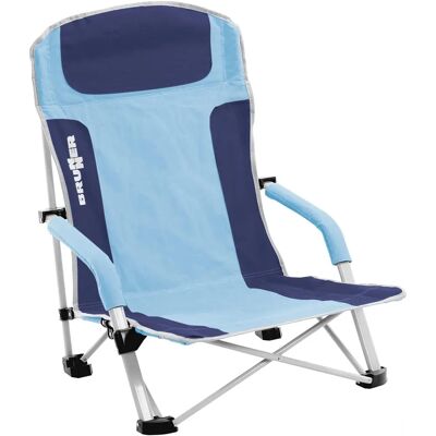 Brunner Bula Strandstuhl - Blau - Stabiler Stahl Brunner Bula Strandstuhl - Blau - Stabiler Stahl