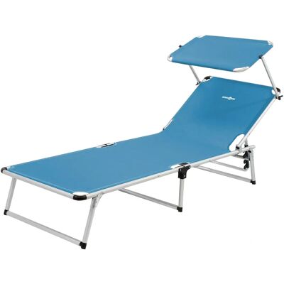 Brunner Malibu Lettino - Regolabile, Leggero, 120kg Max Brunner Malibu Lettino - Regolabile, Leggero, 120kg Max