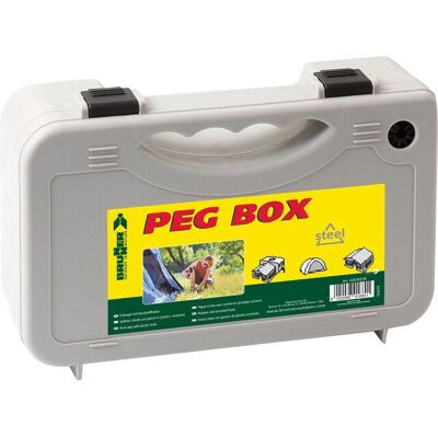 Brunner - Peg Box Stick Plus - Grau - 20 Stk - Peg Box Set Brunner - Peg Box Stick Plus - Grau - 20 Stk - Peg Box Set
