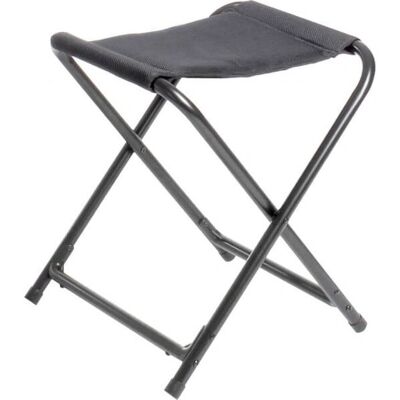 Sgabello Pieghevole Aravel 3D - Sedia da Campeggio - Nero Sgabello Pieghevole Aravel 3D - Sedia da Campeggio - Nero