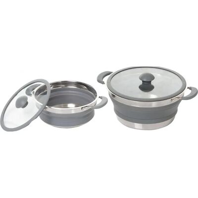 Brunner Volcano Opvouwbaar Kookset 20cm - Camping Brunner Volcano Opvouwbaar Kookset 20cm - Camping