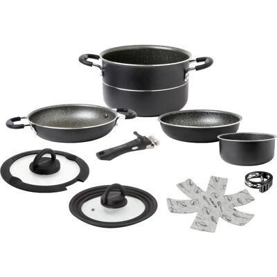 Brunner Ø 20 cm Pirate Vacublock Konyhai készlet 8 db - Készlet Brunner Ø 20 cm Pirate Vacublock Konyhai készlet 8 db - Készlet