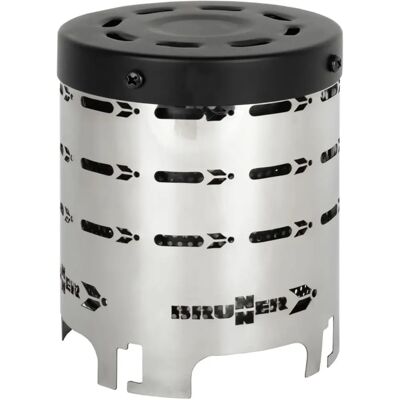 Brunner Heatstar Gasfakkelverwarming - Roestvrij staal, compact Brunner Heatstar Gasfakkelverwarming - Roestvrij staal, compact