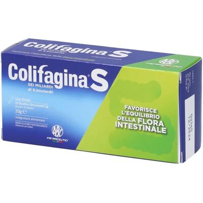 Abc Farmaceutici Spa Colifagina S - 10 Bustine - Supporto digestivo Abc Farmaceutici Spa Colifagina S - 10 Bustine - Supporto digestivo