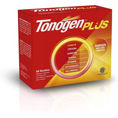 Abc Farmaceutici Spa Tonogen Plus - Integratore di Energia con Creatina - 22 Bustine Abc Farmaceutici Spa Tonogen Plus - Integratore di Energia con Creatina - 22 Bustine