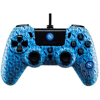 Qubick SSC Napoli Ergonomischer Controller - Kompatibel mit PS4, PS3, PC Qubick SSC Napoli Ergonomischer Controller - Kompatibel mit PS4, PS3, PC