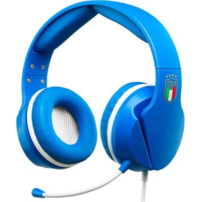 GED Cuffie Gaming Wired Nazionale Italiana (Multipiattaforma) (Kabelgebunden) - BLU GED Cuffie Gaming Wired Nazionale Italiana (Multipiattaforma) (Kabelgebunden) - BLU