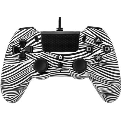 Controller di Gioco Qubick - Nero/Bianco USB PS4/PS5/PC Controller di Gioco Qubick - Nero/Bianco USB PS4/PS5/PC