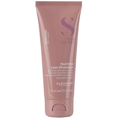 Alfaparf Milano Semi Di Lino Moisture Nutritive Low Shampoo - Shampoo hydratant pour cheveux secs et frisés Alfaparf Milano Semi Di Lino Moisture Nutritive Low Shampoo - Shampoo hydratant pour cheveux secs et frisés