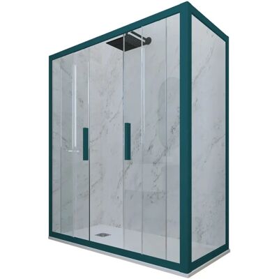 FORTE - Mampara de ducha reversible 70x130cm - Ducha FORTE - Mampara de ducha reversible 70x130cm - Ducha