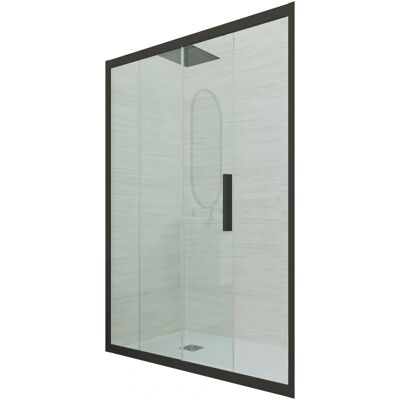 FORTE - Puerta de ducha reversible de 100cm con sistema de deslizamiento silencioso FORTE - Puerta de ducha reversible de 100cm con sistema de deslizamiento silencioso