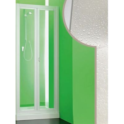 Porta doccia Pieghevole Saturno in Acrilico - 70cm - Reversibile, Facile da Installare Porta doccia Pieghevole Saturno in Acrilico - 70cm - Reversibile, Facile da Installare