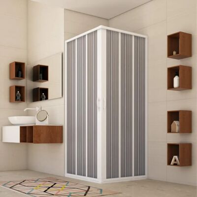 Mampara de ducha Energy Central 80x80 cm de Idralite Mampara de ducha Energy Central 80x80 cm de Idralite