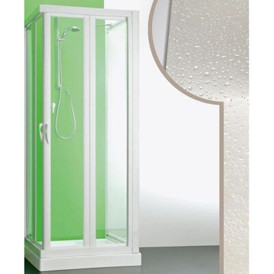 Idralite Giove 90x90x90 cm Mampara de ducha reversible y plegable Idralite Giove 90x90x90 cm Mampara de ducha reversible y plegable