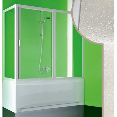 Forte / Idralite Mampara de ducha - Plutone 75x140 cm - Reversible Forte / Idralite Mampara de ducha - Plutone 75x140 cm - Reversible
