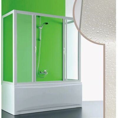 Forte Mampara de ducha Plutone 2 - Reversible 80x180cm Forte Mampara de ducha Plutone 2 - Reversible 80x180cm
