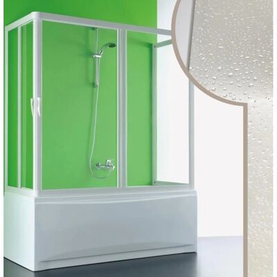 Forte - Mampara di vasca regolabile - 150 cm Forte - Mampara di vasca regolabile - 150 cm