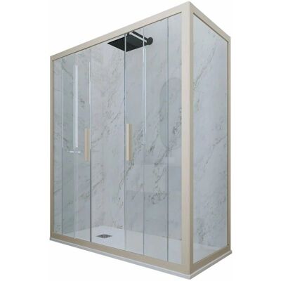 Forte Mampara de ducha - Reversible 70x120cm - Transparente Forte Mampara de ducha - Reversible 70x120cm - Transparente