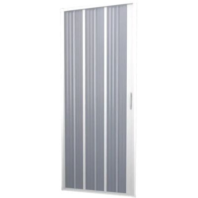 AZARD - Porta per box doccia a nicchia soffietto scorrevole parete 1 anta in pvc 140 cm - Bianco AZARD - Porta per box doccia a nicchia soffietto scorrevole parete 1 anta in pvc 140 cm - Bianco