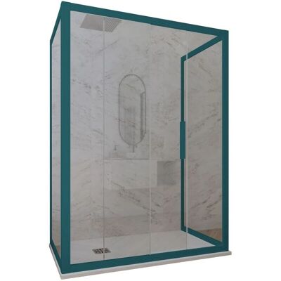 Mampara de ducha Deco Trio Reversible - Tipo de Ducha Mampara de ducha Deco Trio Reversible - Tipo de Ducha