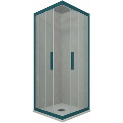 FORTE - Mampara de ducha reversible 70x90cm Verde Night Watch FORTE - Mampara de ducha reversible 70x90cm Verde Night Watch