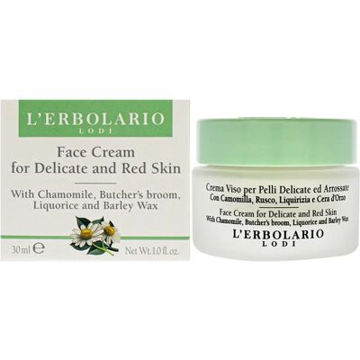L'Erbolario Facial Cream for Delicate Skin - Sensitive Skin Care L'Erbolario Facial Cream for Delicate Skin - Sensitive Skin Care