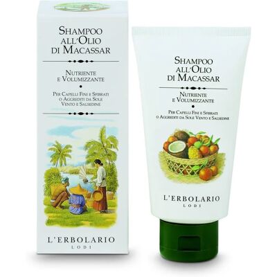 L'Erbolario - Shampoo Olio Macassar 150 ml - Cura dei Capelli L'Erbolario - Shampoo Olio Macassar 150 ml - Cura dei Capelli