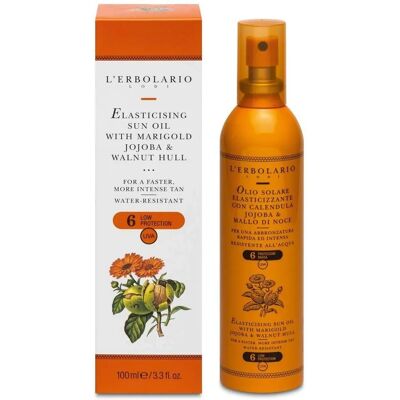 L'Erbolario Calendula Jojoba Aceite Solar SPF 6 - Protección Solar L'Erbolario Calendula Jojoba Aceite Solar SPF 6 - Protección Solar