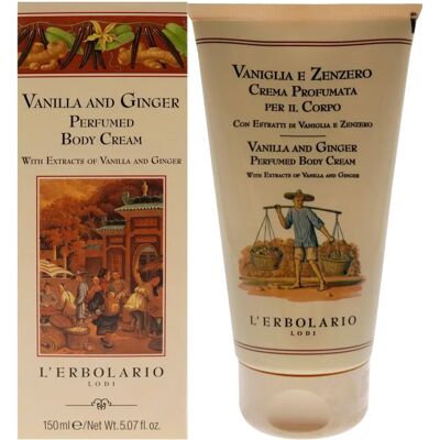 Crema Corporal de Jengibre y Vainilla - L'Erbolario Crema Corporal de Jengibre y Vainilla - L'Erbolario