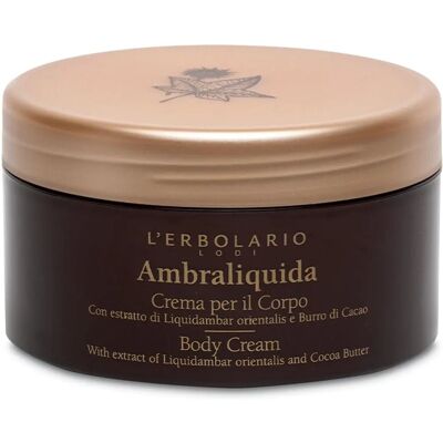 L'Erbolario Ambraliquida Körpercreme - Feuchtigkeitsspendend, Festigend, 250ml L'Erbolario Ambraliquida Körpercreme - Feuchtigkeitsspendend, Festigend, 250ml