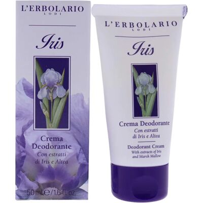 L'Erbolario Crème Déodorante Iris 50ml - Publicité L'Erbolario Crème Déodorante Iris 50ml - Publicité