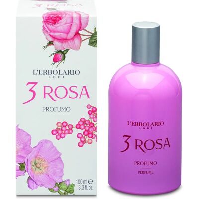 L'Erbolario 3 Rosa Agua de Perfume - Floral, Picante, 100ml L'Erbolario 3 Rosa Agua de Perfume - Floral, Picante, 100ml