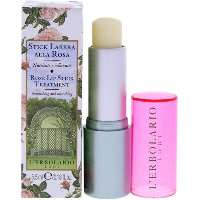 L'Erbolario Barra de Labios Rosa con Rosa 5,5 ml - Bálsamo labial L'Erbolario Barra de Labios Rosa con Rosa 5,5 ml - Bálsamo labial