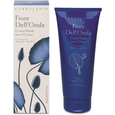 L'Erbolario Crème Fluide pour le Corps Fiore dell'Onda - Parfum Marine - Nourrissante L'Erbolario Crème Fluide pour le Corps Fiore dell'Onda - Parfum Marine - Nourrissante