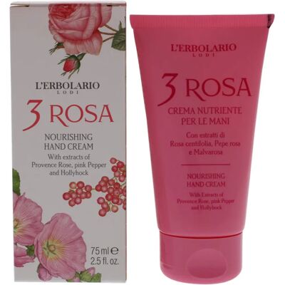 L'Erbolario 3 Rosen Pflegende Handcreme L'Erbolario 3 Rosen Pflegende Handcreme