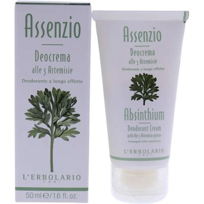 L'Erbolario Crème d’Absinthe - Déodorant, 50ml, Fraîcheur Longue Durée - Publicité L'Erbolario Crème d’Absinthe - Déodorant, 50ml, Fraîcheur Longue Durée - Publicité