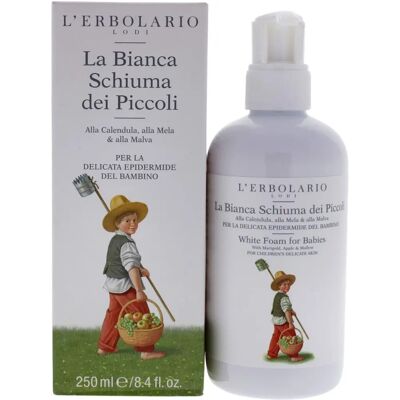 Schiuma Baby di L'Erbolario - Calendula, Mela, Malva Schiuma Baby di L'Erbolario - Calendula, Mela, Malva
