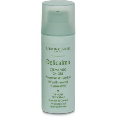 Crema facial 24 horas Delicalma - Piel sensible hidratante Crema facial 24 horas Delicalma - Piel sensible hidratante