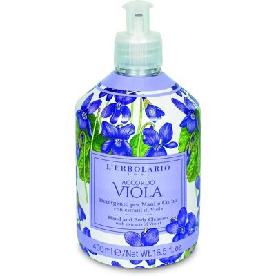 L'Erbolario Modelo - Viola - 490ml Detergente para Manos y Cuerpo L'Erbolario Modelo - Viola - 490ml Detergente para Manos y Cuerpo
